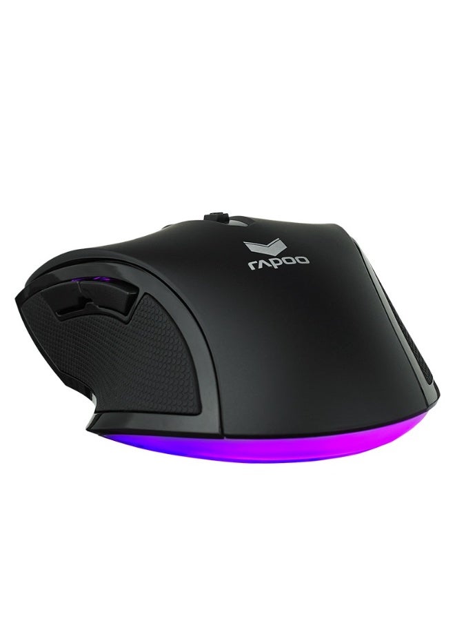 V20S Wired Gaming Mouse with Adjustable 200–6000 DPI Optical Sensor, 7 Programmable Buttons - Image 2